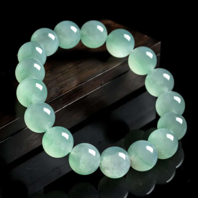 PUPAN Ice Glutinous Jadeite Bracelets Unisex-3