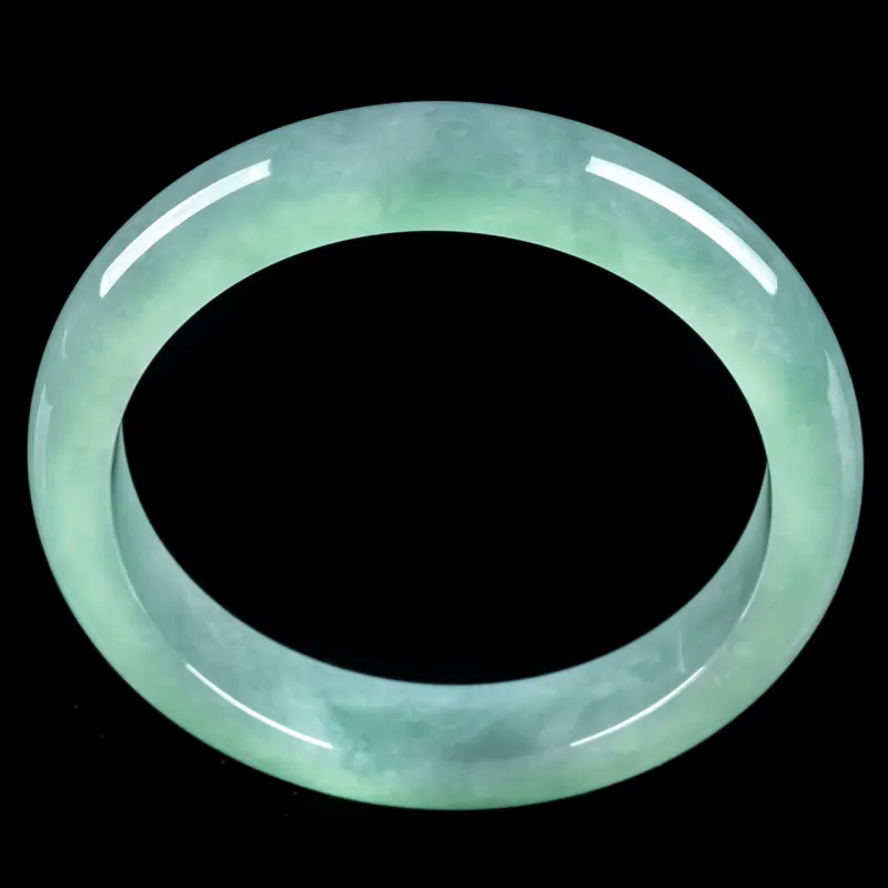 PUPAN Glutinous Jade Jadeite Bangles Women's-2