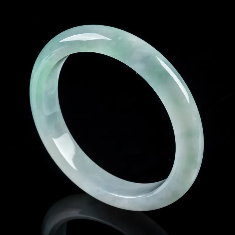 PUPAN Ice Glutinous Jadeite Bangles Unisex-1