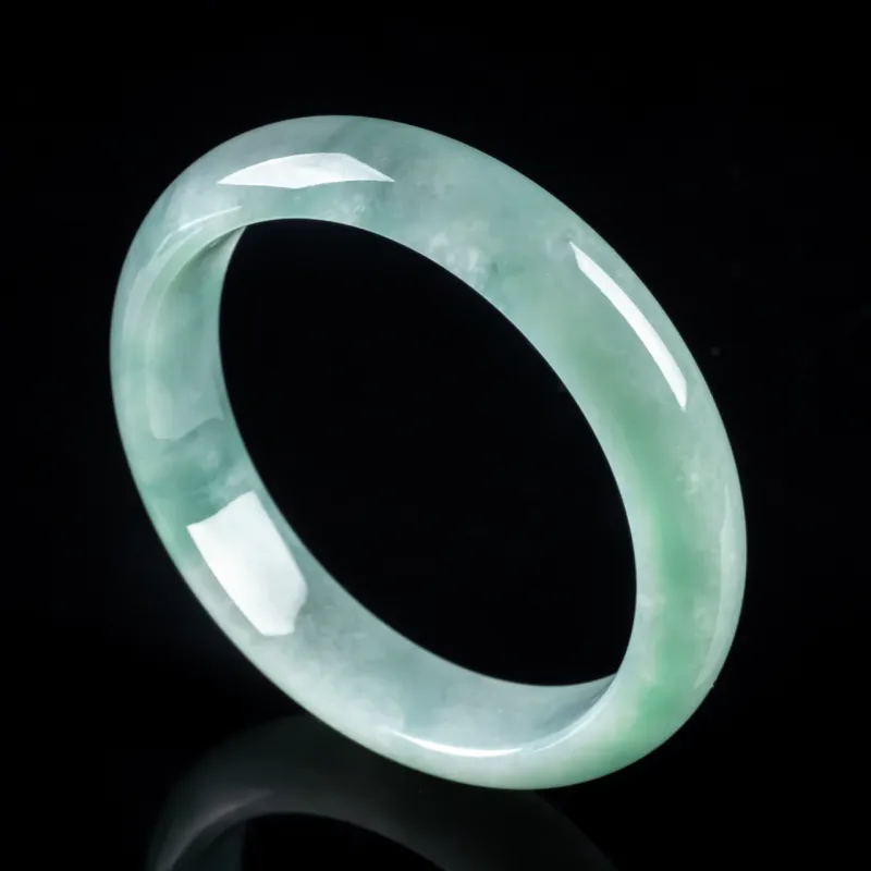PUPAN Ice Glutinous Jadeite Bangles Unisex-1
