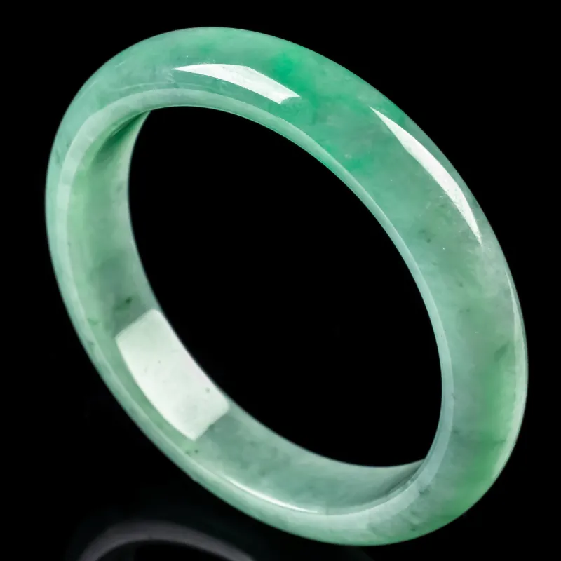 PUPAN Glutinous Jade Jadeite Bangles Unisex-4