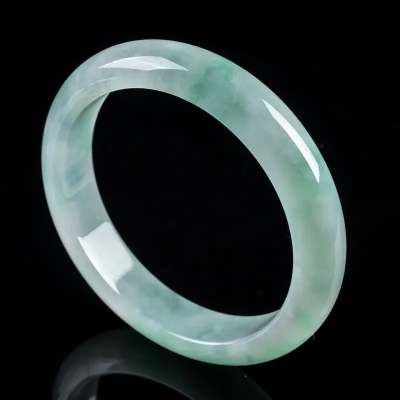 PUPAN Glutinous Jade Jadeite Bangles Unisex-4