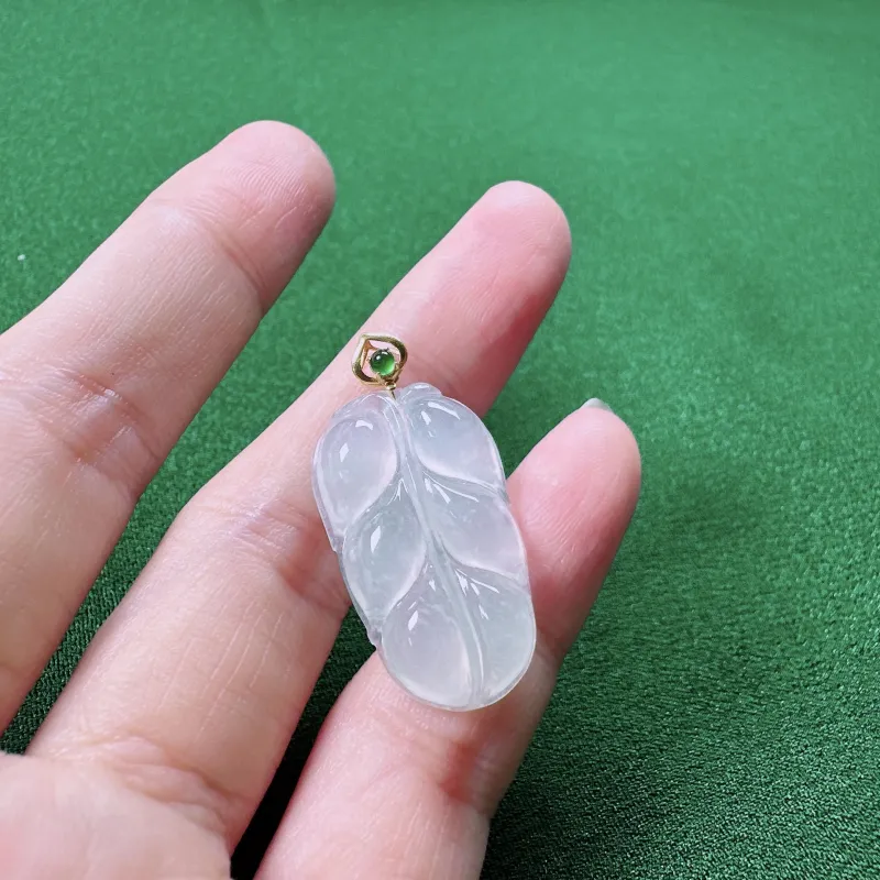 PUPAN Ice Type Jadeite Pendants Women's-4