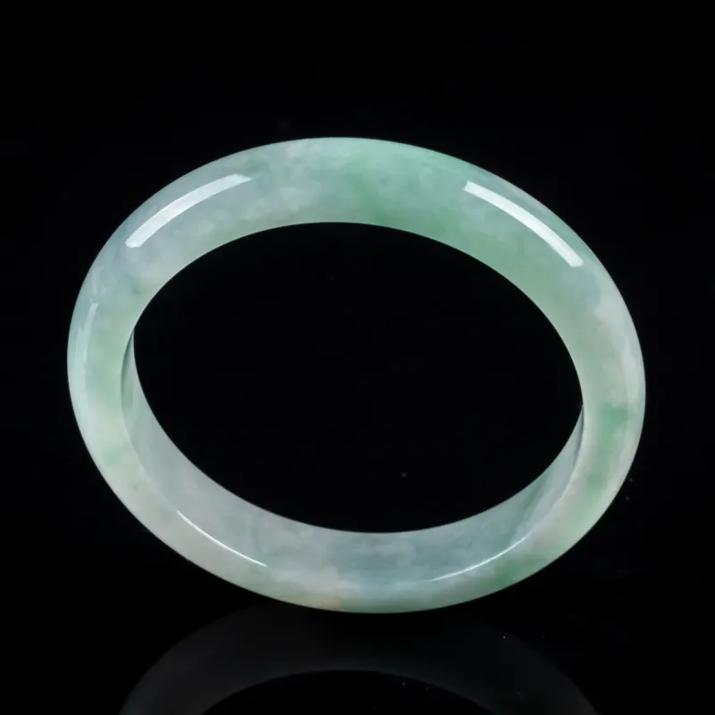PUPAN Ice Glutinous Jadeite Bangles Unisex-3