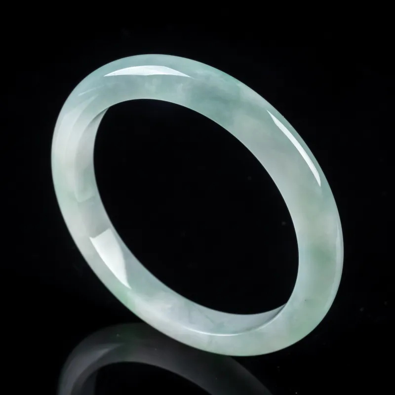 PUPAN Glutinous Jade Jadeite Bangles Unisex-3