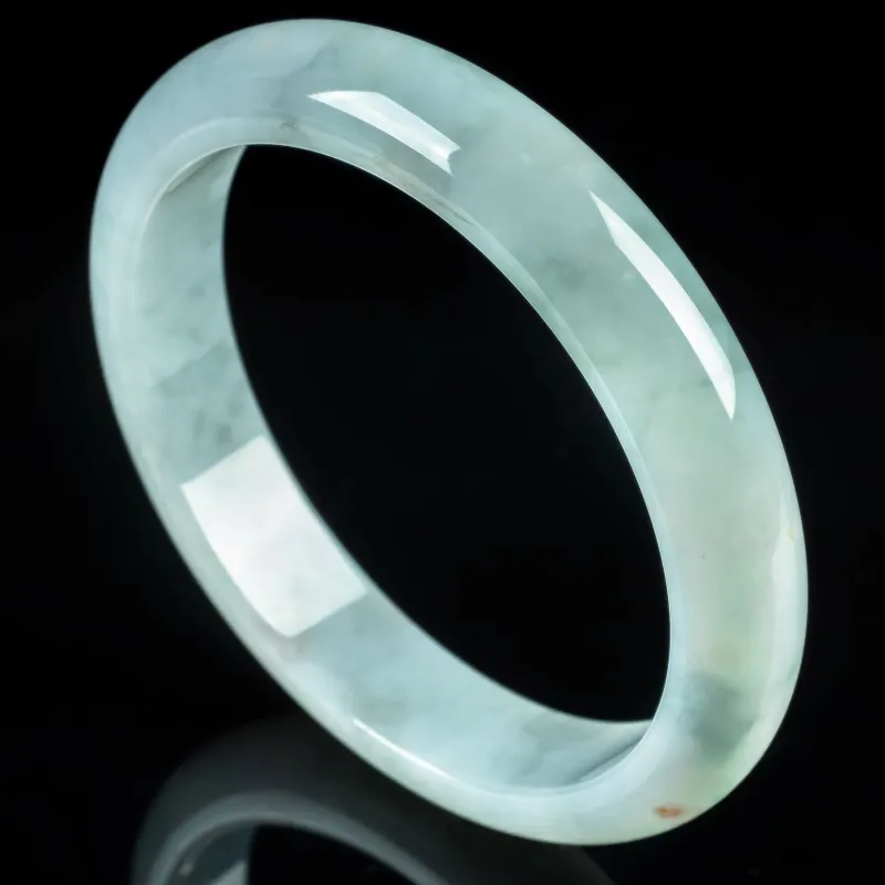 PUPAN Ice Glutinous Jadeite Bangles Women's-3