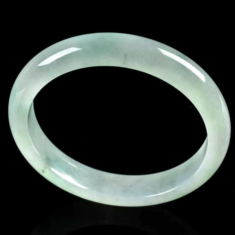PUPAN Ice Glutinous Jadeite Bangles Women's-3