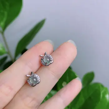 PUPAN Ice Glutinous Stud Earrings Women's