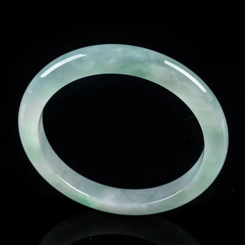 PUPAN Glutinous Jade Jadeite Bangles Unisex-2