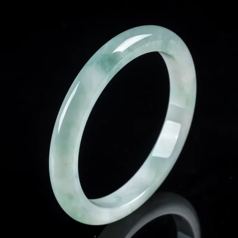 PUPAN Glutinous Jade Jadeite Bangles Unisex-1