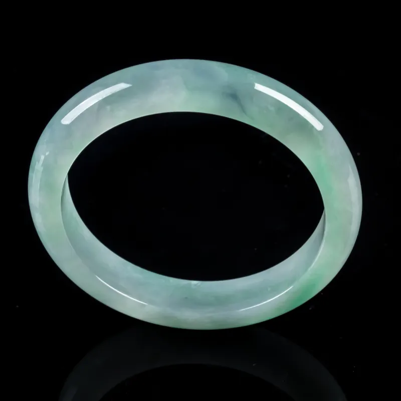 PUPAN Ice Glutinous Jadeite Bangles Unisex-2