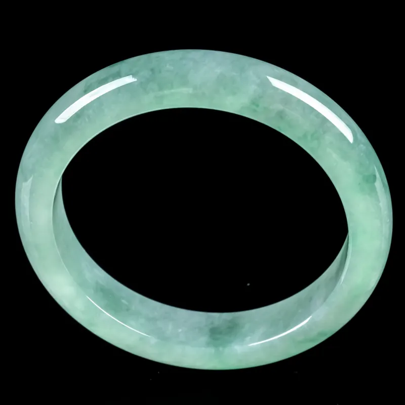 PUPAN Glutinous Jade Jadeite Bangles Women's-1