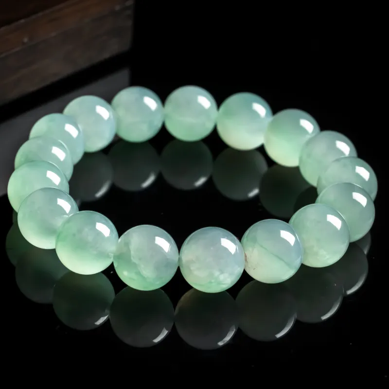 PUPAN Ice Glutinous Jadeite Bracelets Unisex-4