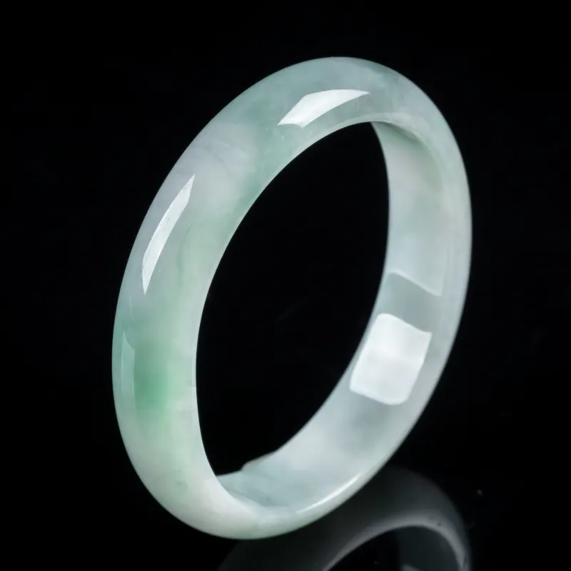 PUPAN Glutinous Jade Jadeite Bangles Unisex-1