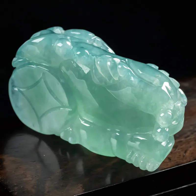 PUPAN Ice Glutinous Jadeite Pendants Unisex-4