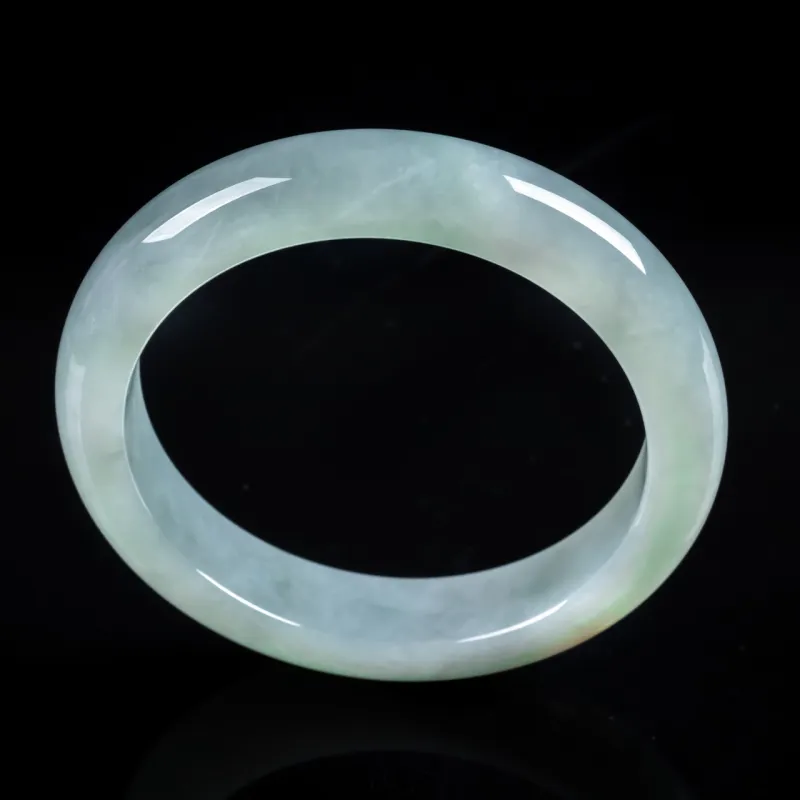 PUPAN Ice Glutinous Jadeite Bangles Women's-3