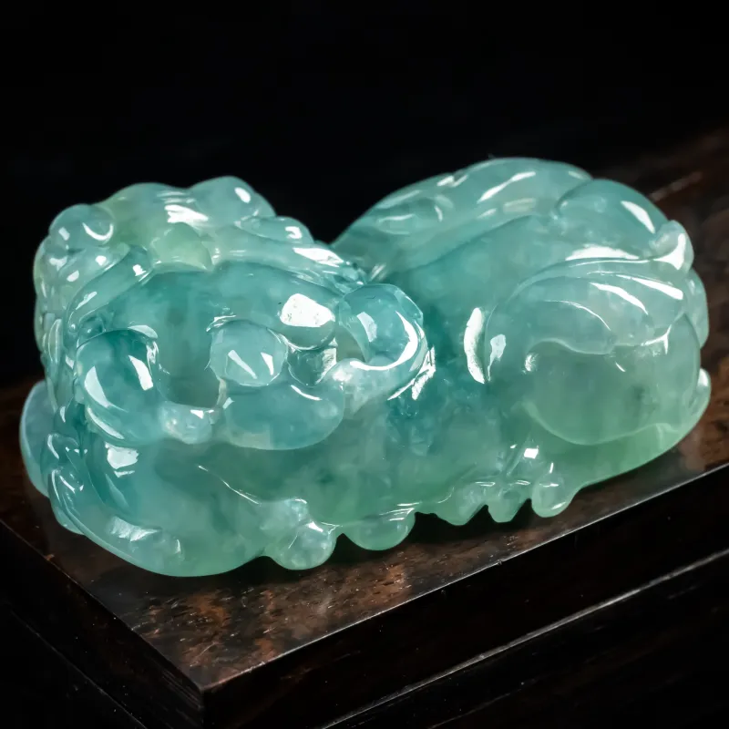 PUPAN Ice Glutinous Jadeite Pendants Unisex-1