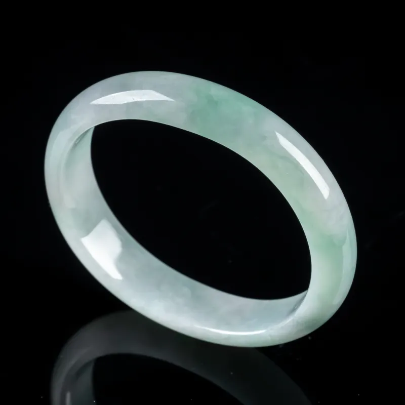 PUPAN Glutinous Jade Jadeite Bangles Unisex-2