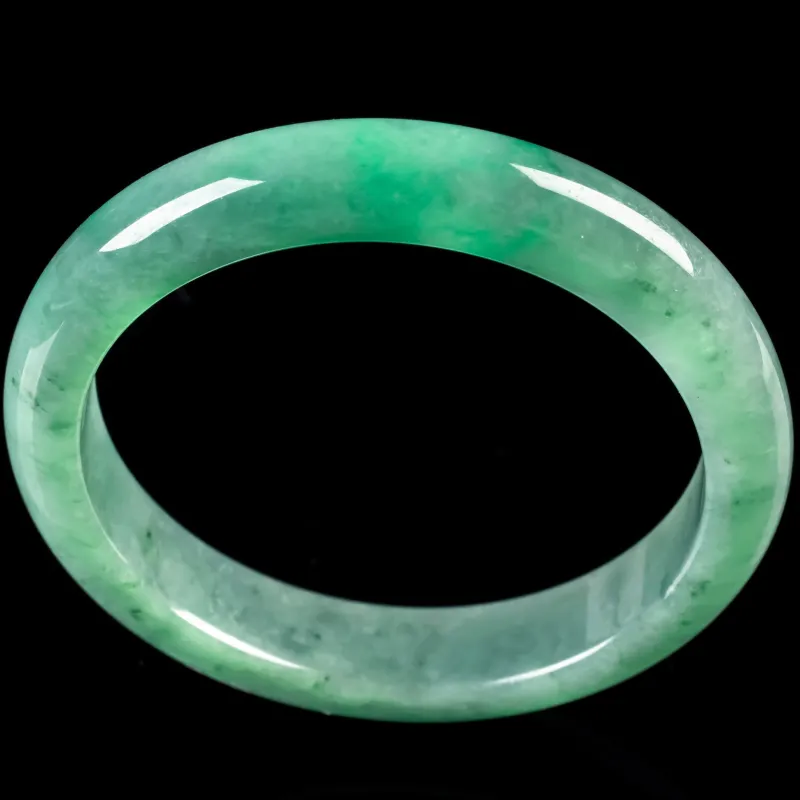 PUPAN Glutinous Jade Jadeite Bangles Unisex-3