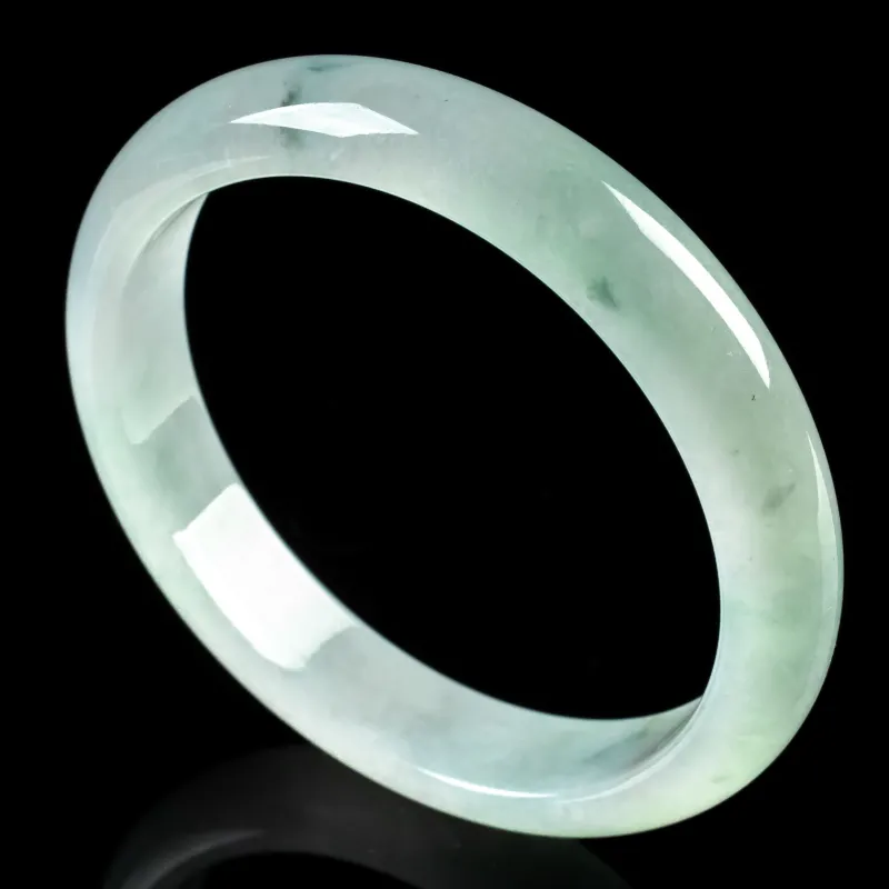 PUPAN Ice Glutinous Jadeite Bangles Women's-1
