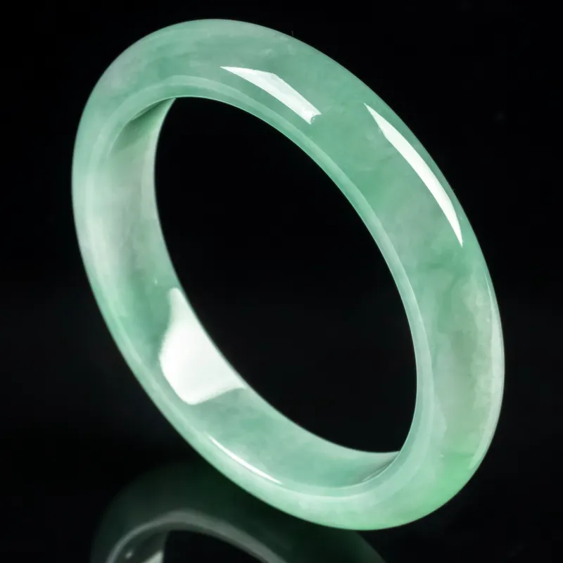PUPAN Glutinous Jade Jadeite Bangles Unisex-3