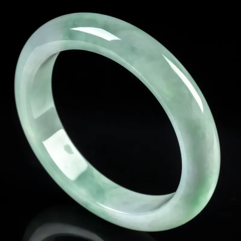 PUPAN Ice Glutinous Jadeite Bangles Unisex-3
