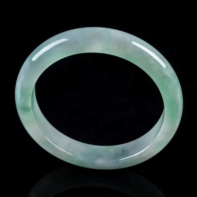 PUPAN Glutinous Jade Jadeite Bangles Unisex-3