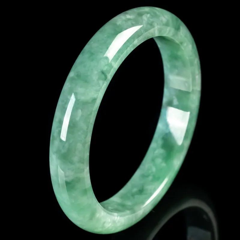 PUPAN Glutinous Jade Bangle Women's-2