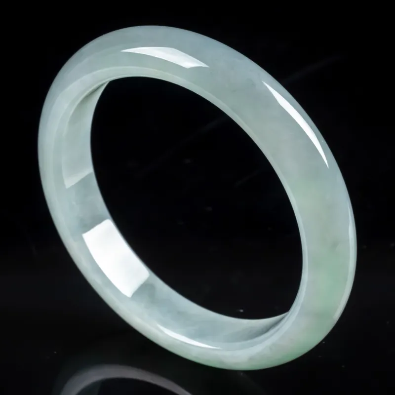 PUPAN Glutinous Jade Jadeite Bangles Women's-1