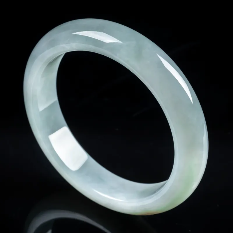 PUPAN Ice Glutinous Jadeite Bangles Women's-4