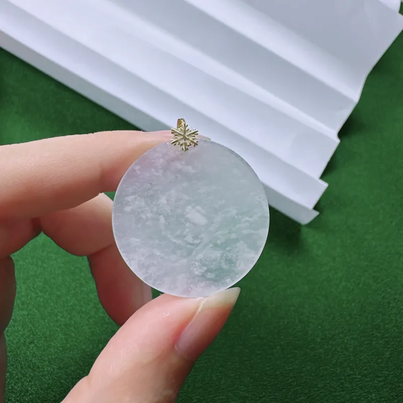 PUPAN Ice Type Jadeite Pendants Women's-1