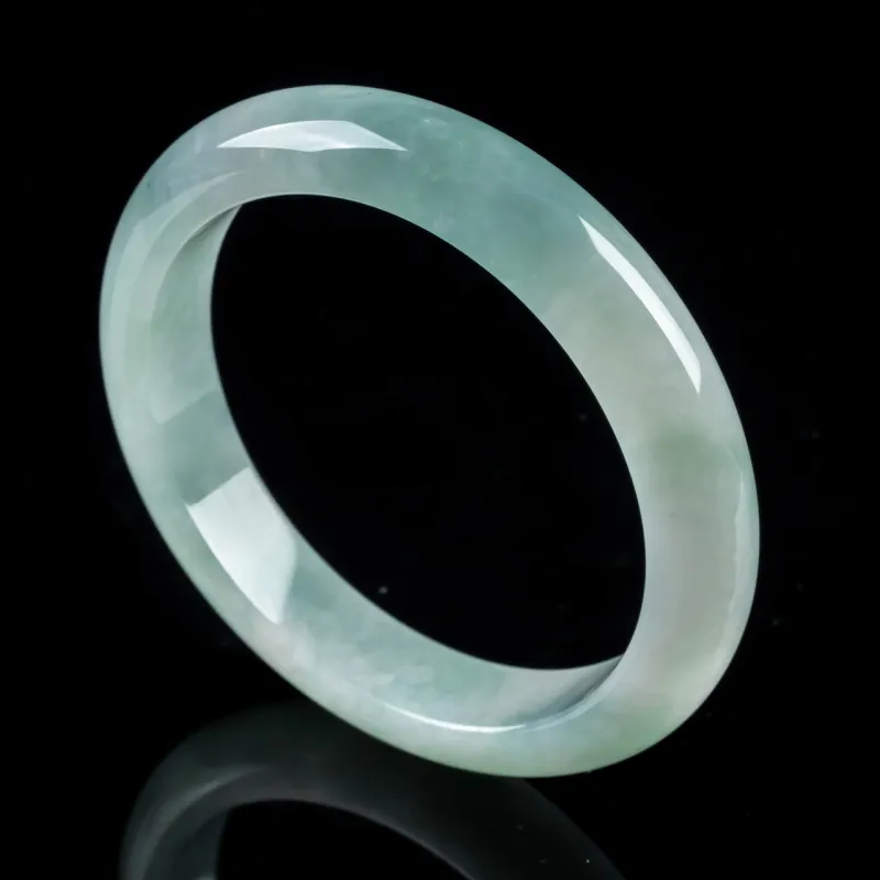 PUPAN Ice Glutinous Jadeite Bangles Unisex-1