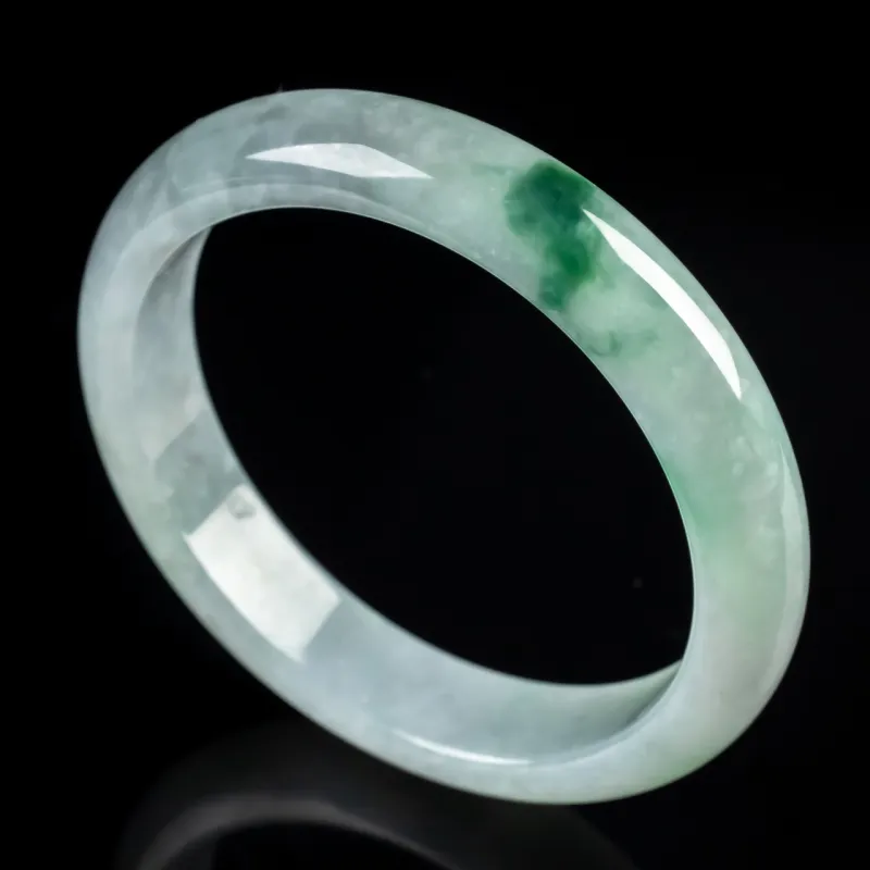 PUPAN Glutinous Jade Jadeite Bangles Women's-1