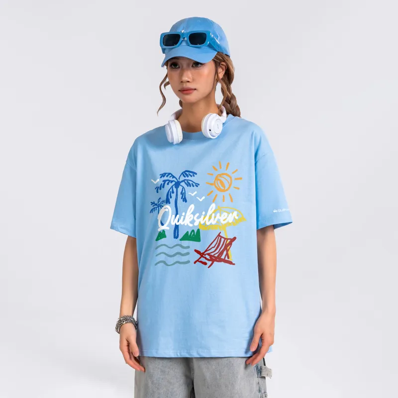 Quiksilver T Shirts Unisex-32