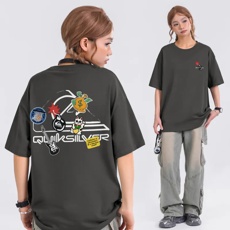Quiksilver T Shirts Unisex-20