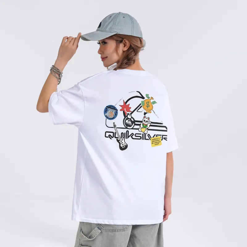 Quiksilver T Shirts Unisex-11