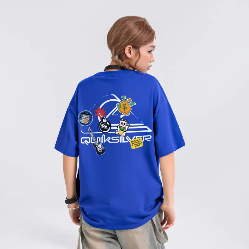 Quiksilver T Shirts Unisex-17