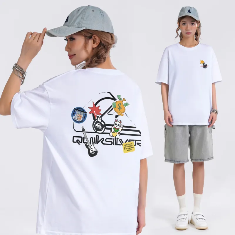 Quiksilver T Shirts Unisex-8