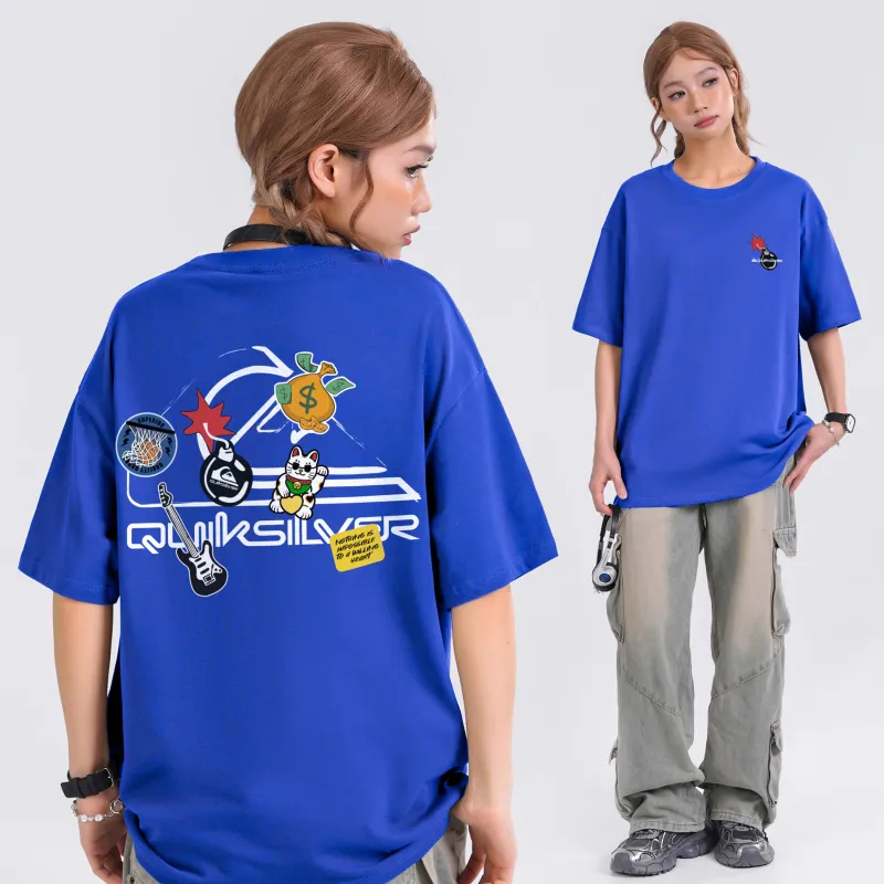 Quiksilver T Shirts Unisex-14