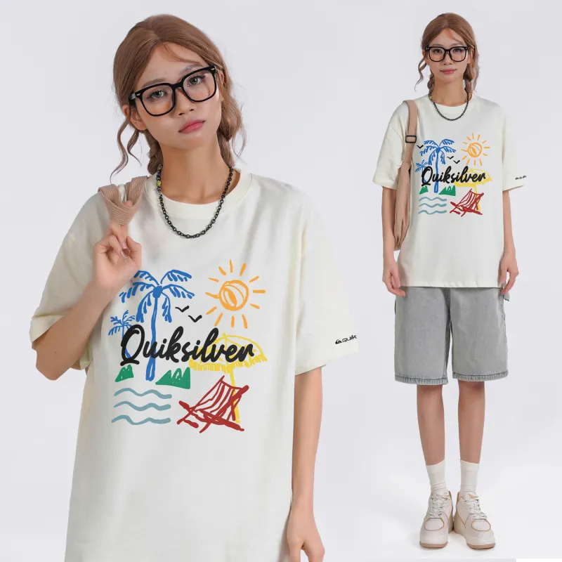Quiksilver T Shirts Unisex-19