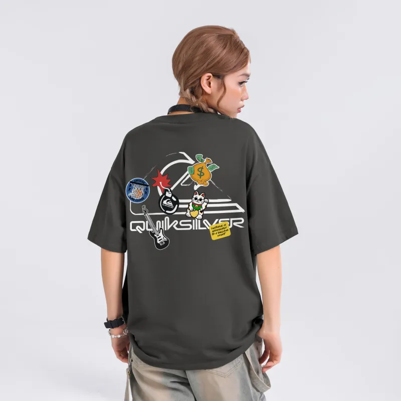 Quiksilver T Shirts Unisex-23