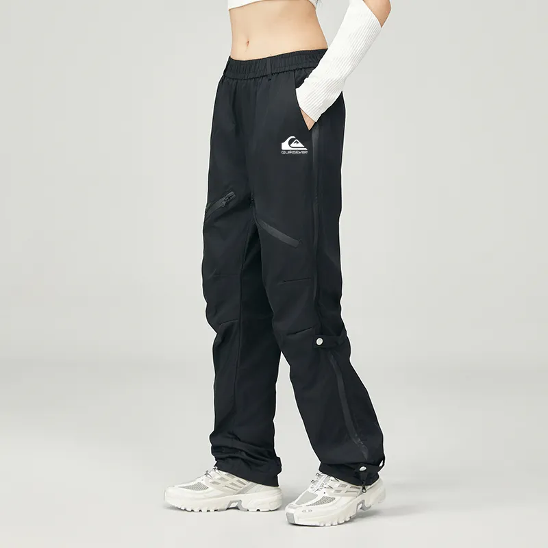Quiksilver Windbreaker Pants Unisex Black-3