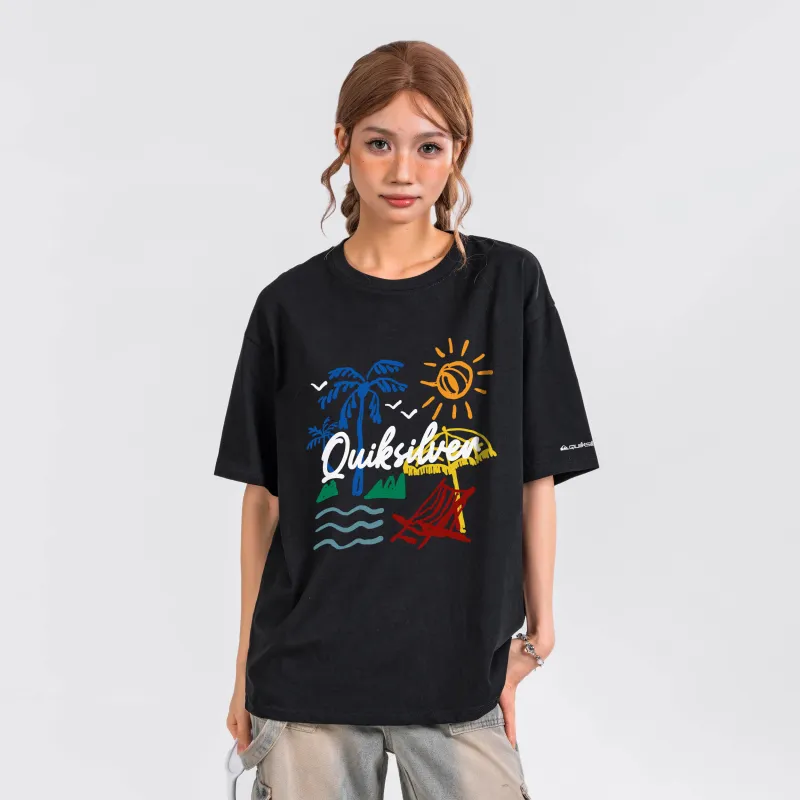 Quiksilver T Shirts Unisex-2