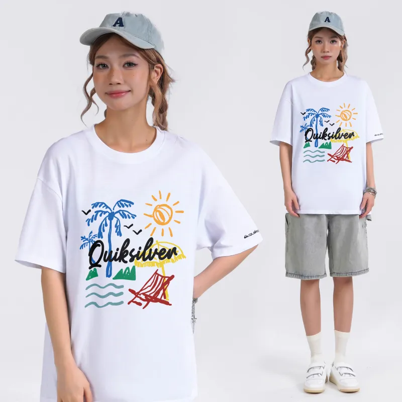 Quiksilver T Shirts Unisex-7