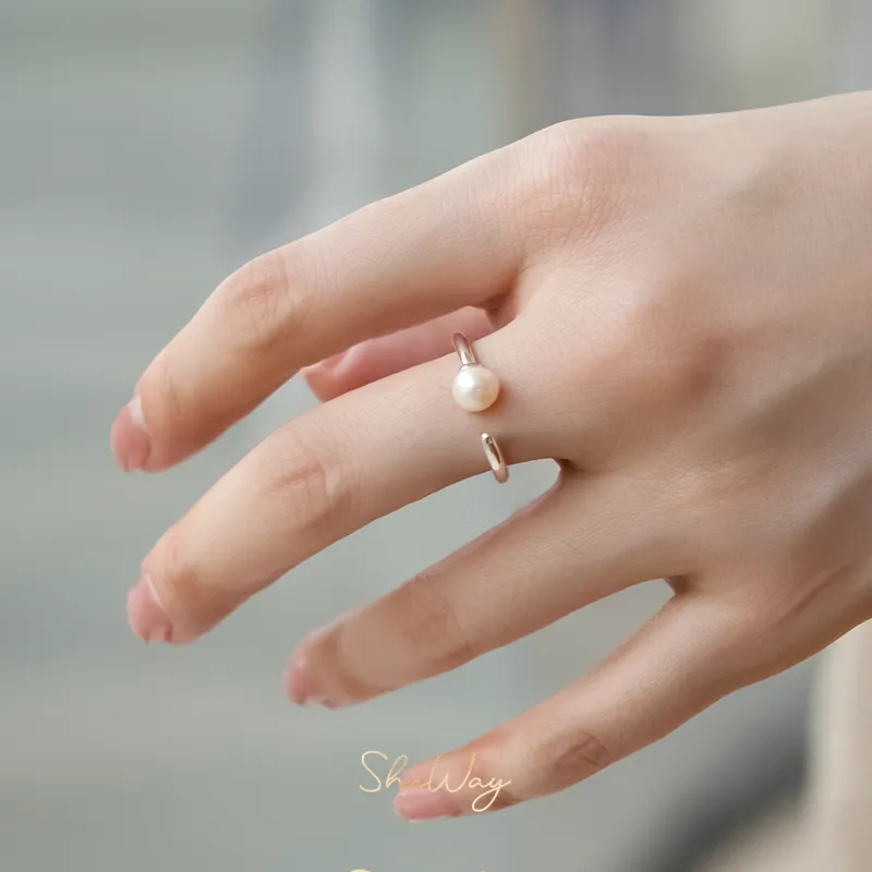 SheWay Freshwater Pearl Rings Women's-2