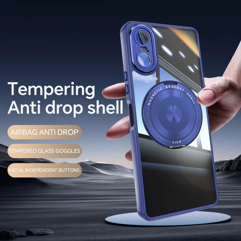 MOWEITU Magnetic 360 Stands Phone Cases Compatibility Sony Xperia 10 VI-33