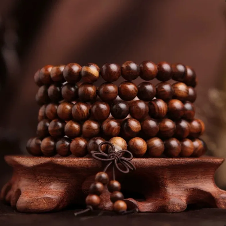 JUANLAN Sandalwood Bracelets Unisex-12