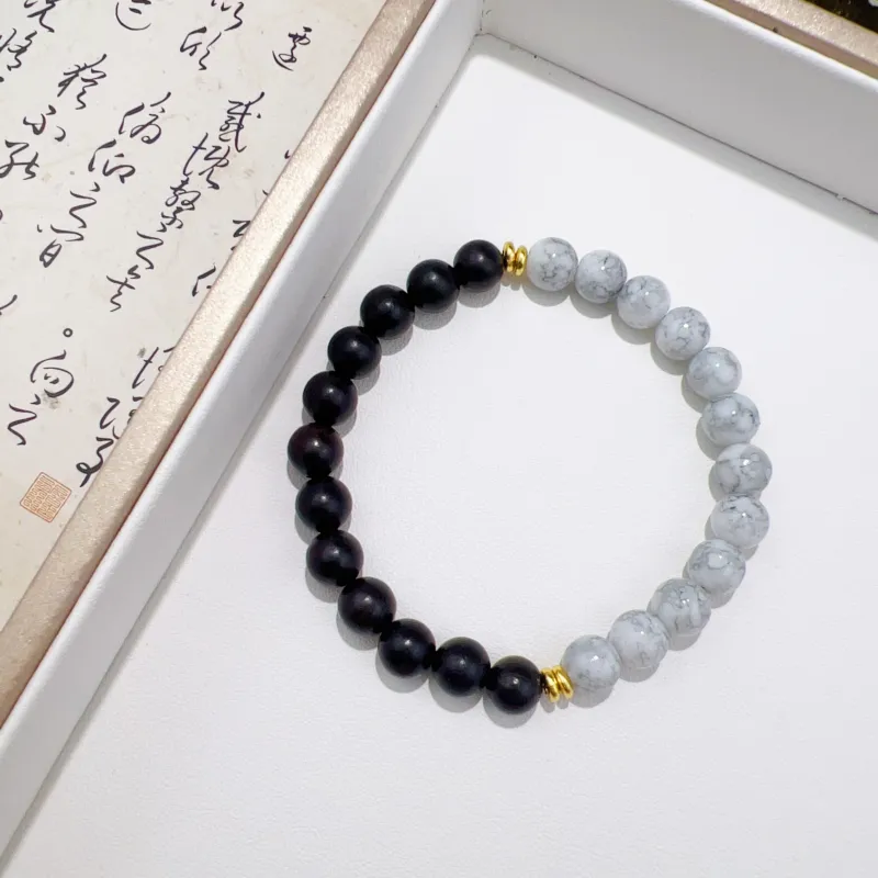 JUANLAN Wooden Bracelets Unisex-4