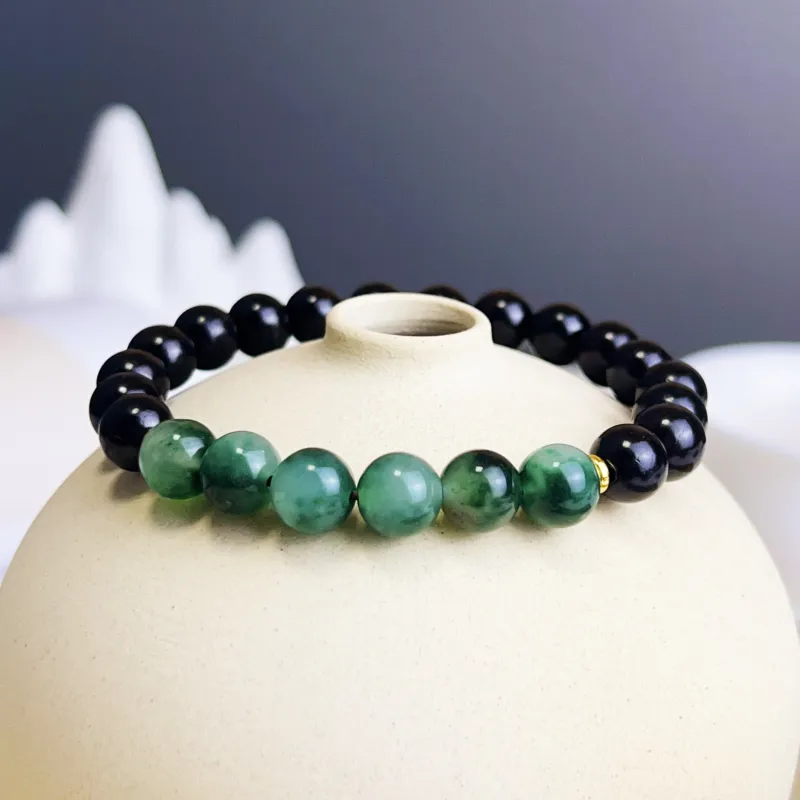 JUANLAN Ebony Wooden Bracelets Unisex-1