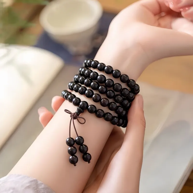 JUANLAN Sandalwood Bracelets Unisex-4